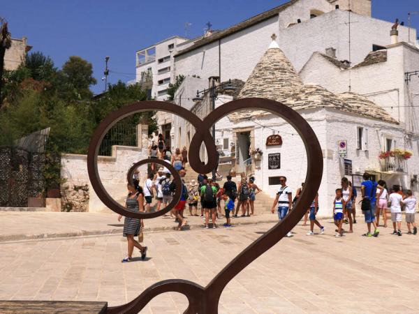 Italien - Alberobello Altstadt